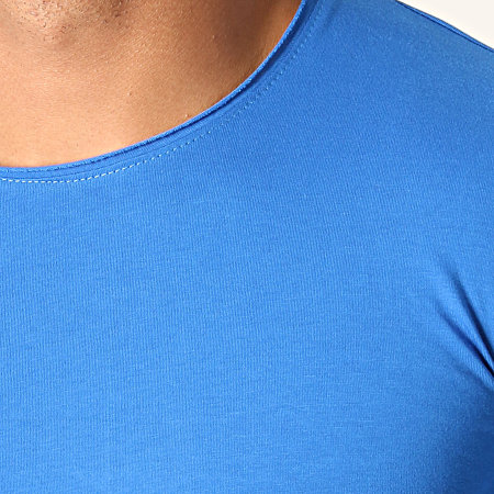 Ikao - Tee Shirt Manches Longues Oversize F652 Bleu