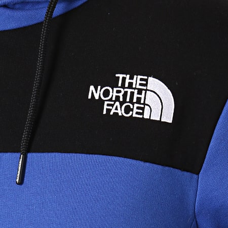 The North Face - Sweat Capuche Himalayan 3L6I Bleu Roi Noir