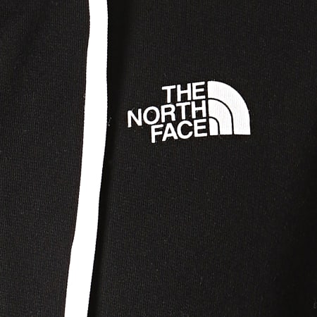 The North Face - Sweat Zippé Capuche Open Gate CG46 Noir Blanc