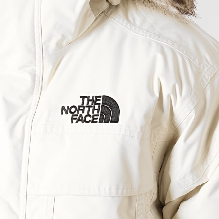 The North Face - Parka Fourrure MC Murdo Vintage A8XZ Blanc Cassé