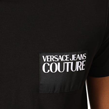 Versace Jeans Couture - Tee Shirt UUM600 ET Logo B3GUB7TA-30283 Noir