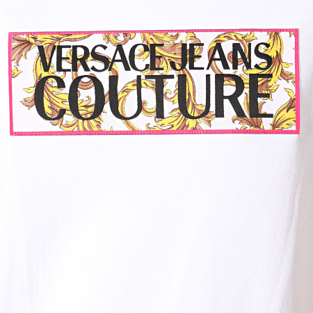 Versace Jeans Couture - Tee Shirt UUP JAQ5 B3GUA7TG-30171 Blanc