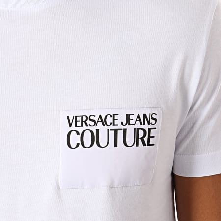 Versace Jeans Couture - Tee Shirt Logo B3GUB7TA-30283 Blanc