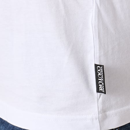 Versace Jeans Couture - Tee Shirt Logo B3GUB7TA-30283 Blanc