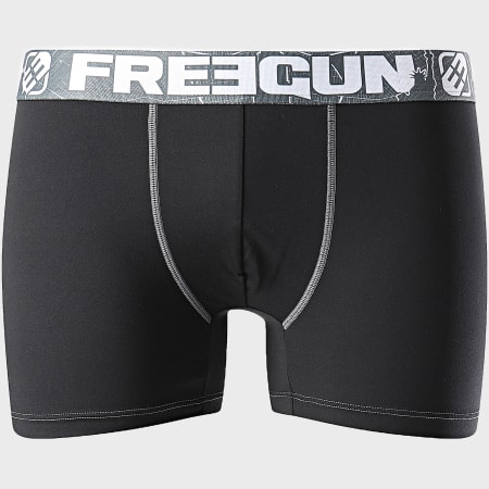 Freegun - Boxer Sublim' Noir Gris
