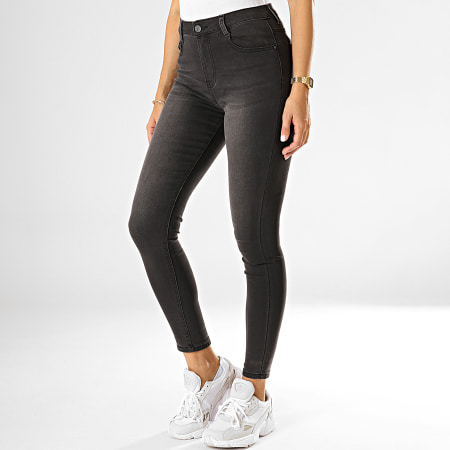 Girls Outfit - Jean Skinny Femme N537 Gris Anthracite