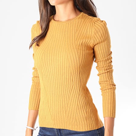 Only - Pull Femme Natalia Ocre