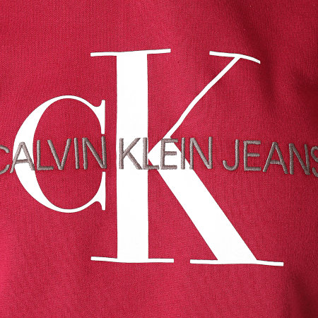 Calvin Klein - Sweat Capuche Femme Monogram Boxy 3126 Violet