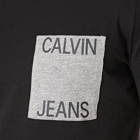 Calvin Klein - Tee Shirt Poche 3427 Noir
