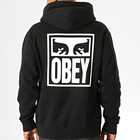 Obey - Sweat Capuche Eyes Icon Noir
