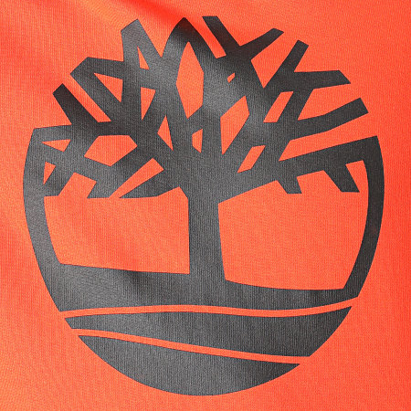 Timberland - Sweat Capuche Logo 1ZKY Orange Noir