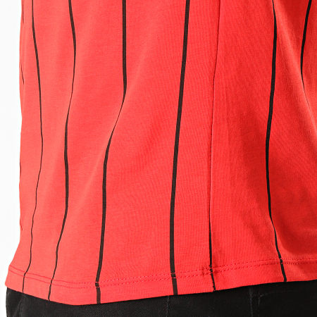 Frilivin - Tee Shirt A Rayures 5351 Rouge
