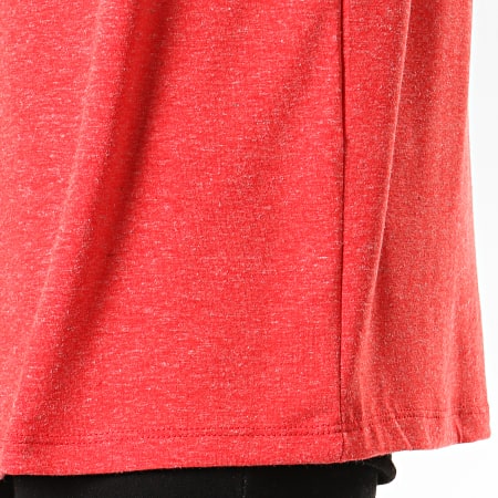 Frilivin - Tee Shirt Oversize 5349 Rouge Chiné