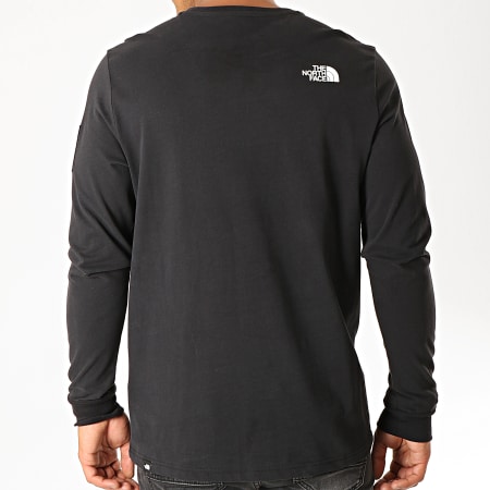 The North Face - Tee Shirt Manches Longues Fine 2 3YHB Noir