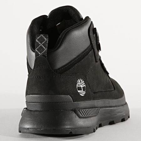 timberland field trekker boots in black
