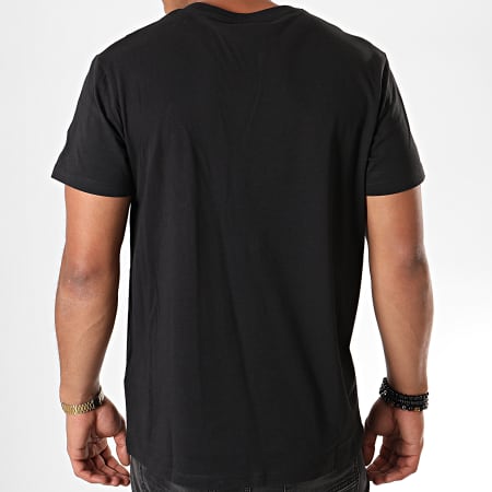 Timberland - Tee Shirt Established 1YVG Noir Marron Blanc