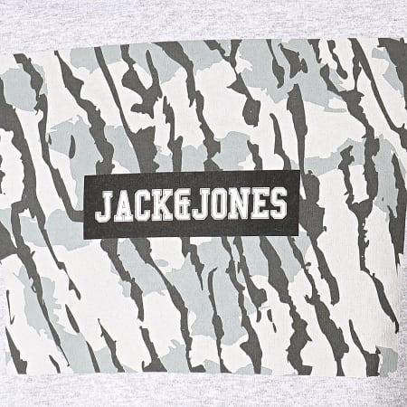 Jack And Jones - Sweat Capuche Raimi Gris Chiné