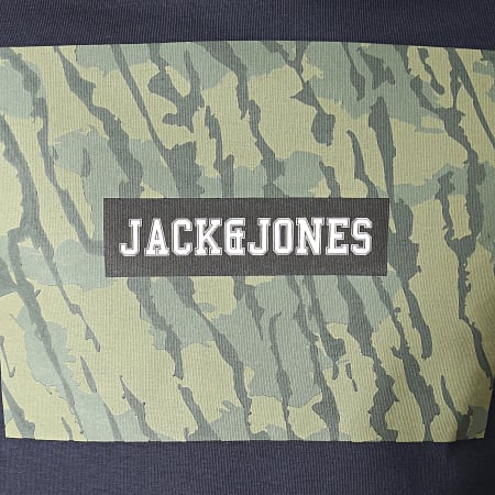 Jack And Jones - Sweat Capuche Raimi Bleu Marine