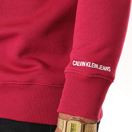 Calvin Klein - Sweat Crewneck Chest Badge 2771 Bordeaux