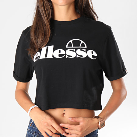 Ellesse - Tee Shirt Crop Femme Matamata SGC07464 Noir