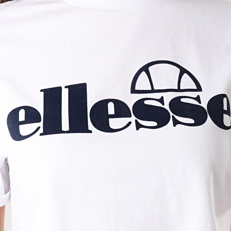 Ellesse - Tee Shirt Crop Femme Matamata SGC07464 Blanc
