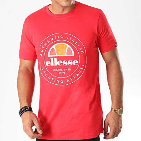 Ellesse - Tee Shirt Vettorio SHC05901 Rouge