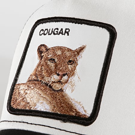 Goorin Bros - Casquette Trucker Cougar Noir Blanc