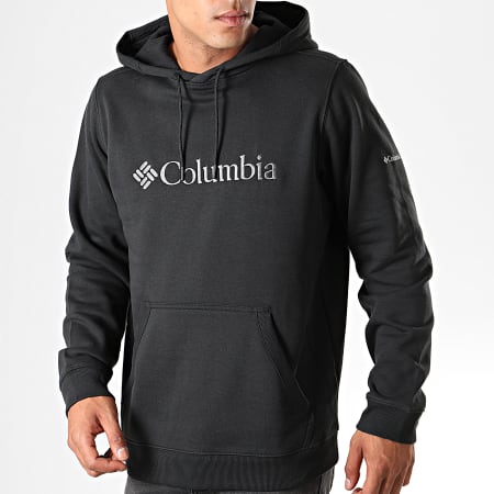 Columbia - Sweat Capuche CSC Basic Logo Noir