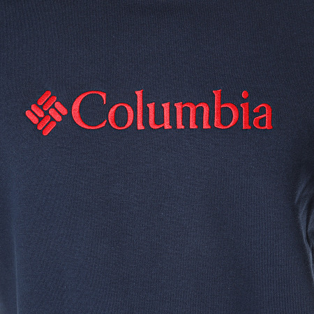 Columbia - Sweat Capuche Basic Logo 1681661 Bleu Marine