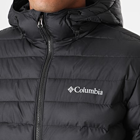 Columbia - Chaqueta con capucha Powder Lite Negra