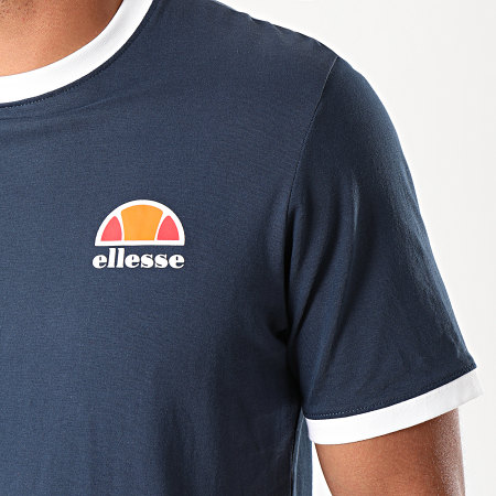 Ellesse - Tee Shirt Cubist SHC06831 Bleu Marine