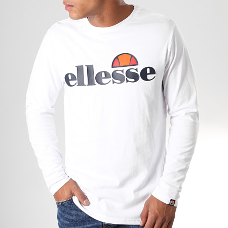 Ellesse - Tee Shirt Manches Longues Grazie SHC07406 Blanc