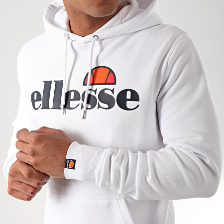 Ellesse Sweat Capuche Gottero SHC07407 Blanc LaBoutiqueOfficielle