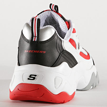 Skechers - Baskets D'Lites 52684 Merriton White Black Red
