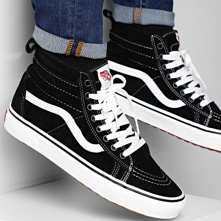 vans sk8 hi mte black true white