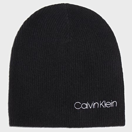 Calvin Klein - Bonnet Boiled Wool 5024 Noir