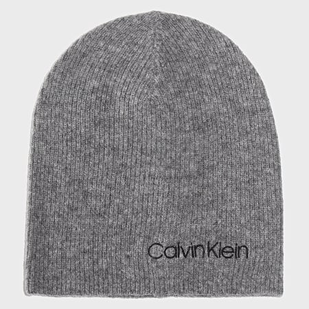 Calvin Klein - Bonnet Boiled Wool 5024 Gris