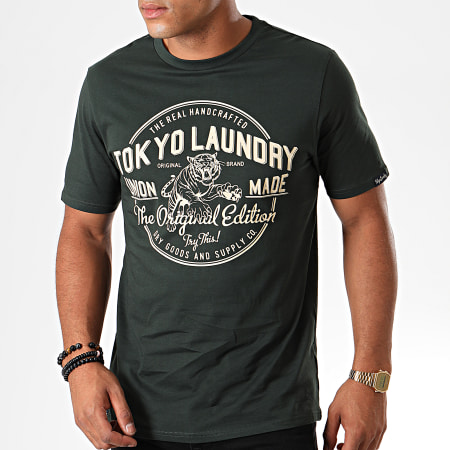 Tokyo Laundry - Tee Shirt Original Edition Vert