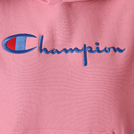 Champion - Sweat Capuche Femme 111555 Rose