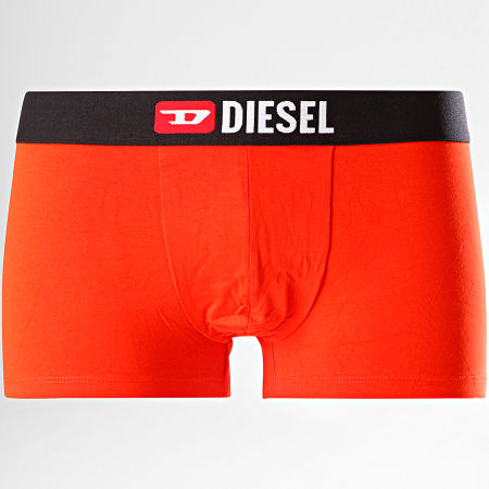 Diesel - Lot De 3 Boxers Instant Looks Noir Orange Gris Chiné