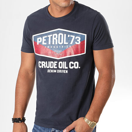 Petrol Industries - Tee Shirt 003 Bleu Marine Foncé