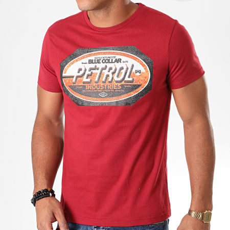 Petrol Industries - Tee Shirt 600 Bordeaux