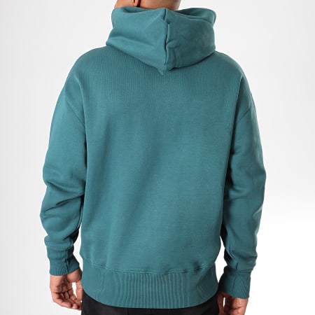 Tommy Jeans - Sweat Capuche Badge 6593 Vert Sapin