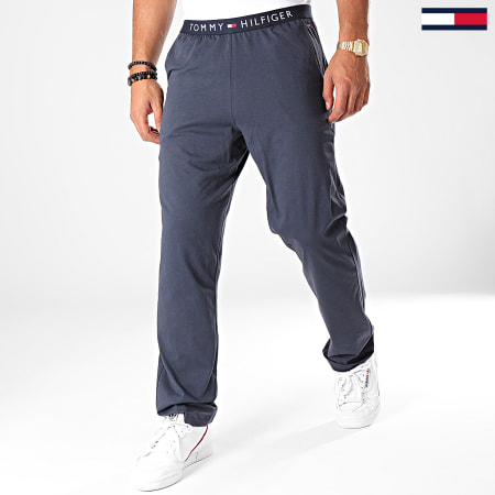 Tommy Hilfiger - Pantalon Jogging Jersey 1186 Bleu Marine