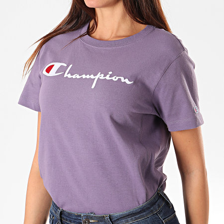 Champion - Camiseta Mujer 110992 Morado