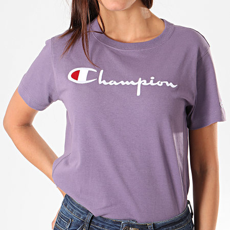 Champion - Camiseta Mujer 110992 Morado