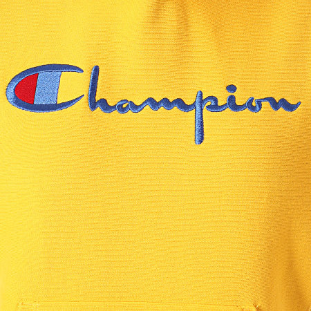 Champion - Sudadera Mujer con Capucha 111555 Amarillo