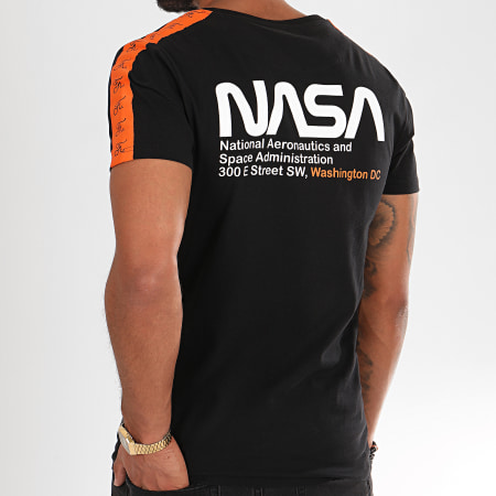 Final Club - Camiseta De Exploración Espacial Con Tiras Y Bordado 288 Negro