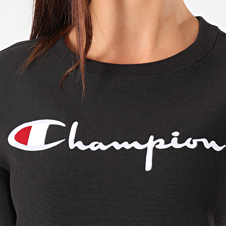 Champion - Sweat Crewneck Femme 112188 Noir