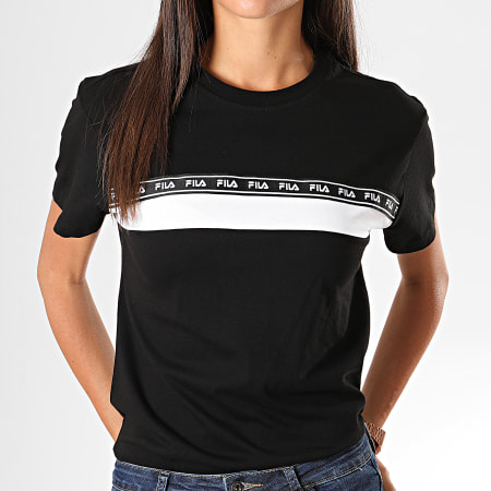 Fila - Camiseta de mujer Shinako 687255 Negro